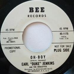 Download Earl Duke Jenkins And The Roulettes - Oh Boy