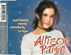 Download Allison Paige - Everybody Needs Somebody To Love