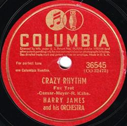 Download Harry James And His Orchestra - Crazy Rhythm Easter Parade