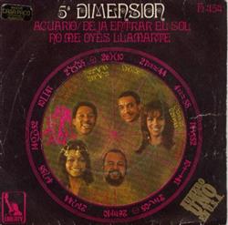 Download 5ª Dimension - AcuarioDeja Entrar El Sol No Me Oyes Llamarte