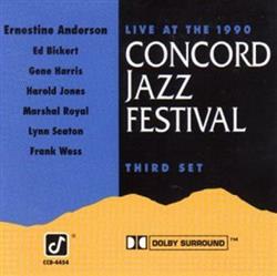 Download Ernestine Anderson, Ed Bickert, Gene Harris, Harold Jones, Marshall Royal, Lynn Seaton, Frank Wess - Live At The Concord Jazz Festival Third Set