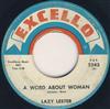 Lazy Lester - A Word About Woman Could Happen To You