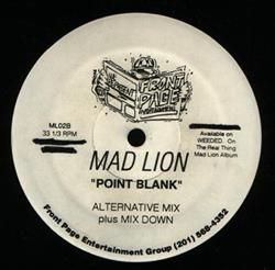 Download Mad Lion - Point Blank