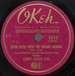 Download Tommy Tucker Time - Seven Beers With The Wrong Woman How Come Baby How Come