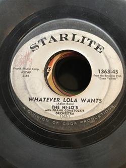 Download The HiLo's - Whatever Lola Wants I Thought About You