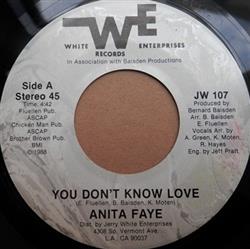 Download Anita Faye - You Dont Know Love