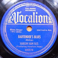 Download Harlem Hamfats Featuring Hamfoot Ham - Bartenders Blues Ready For The River