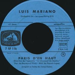 Download Luis Mariano - Paris Den Haut Mexico