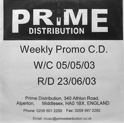 Download Various - Prime Distribution Weekly Promo CD RD 230603