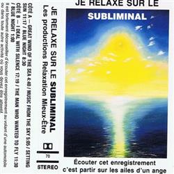 Download Unknow artist - Je Relax Sur Le Subliminal