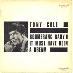 Download Tony Cole - Boomerang Baby