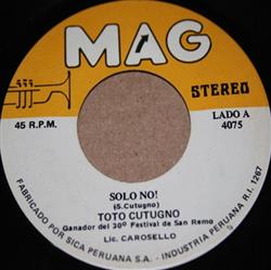 Download Toto Cutugno - Solo No