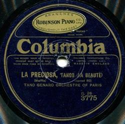 Download Tano Genaro Orchestre Of Paris - La Preciosa El Rey Del Cabaret