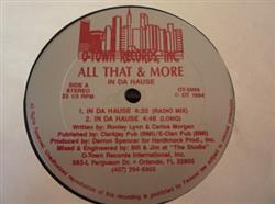 Download All That & More - In Da House