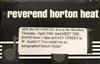 Reverend Horton Heat - Sue Jack Daniels