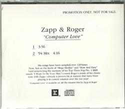 Download Zapp & Roger - Computer Love