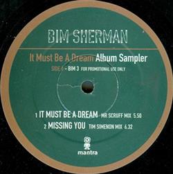 Download Bim Sherman - It Must Be A Dream Album Sampler