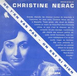 Download Christine Nerac, Jean Bouchéty Et Son Orchestre - Ne Ten Vas Pas On Est Si Bien