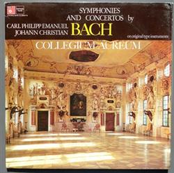 Download Johann Christian Bach Carl Philipp Emanuel Bach, Collegium Aureum - Symphonies And Concertos