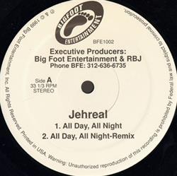 Download Jehreal - All Day All Night