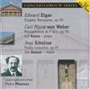 last ned album Edward Elgar Carl Maria von Weber Jean Sibelius Concertgebouworkest, Pierre Monteux - Enigma Variations Konzertstück Violin Concerto