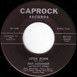 Download Max Alexander And The HiFi Combo - Little Rome Rock Rock Rock Everybody