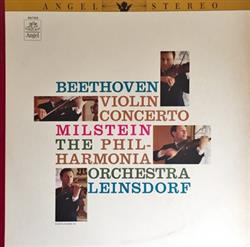 Download Beethoven, Milstein, Leinsdorf, Philharmonia Orchestra - Violin Concerto