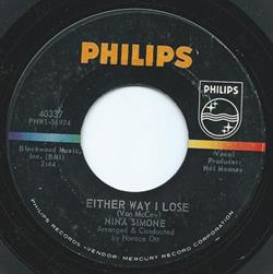 Download Nina Simone - Either Way I Lose