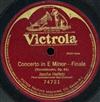 télécharger l'album Jascha Heifetz - Concerto In E MinorFinale