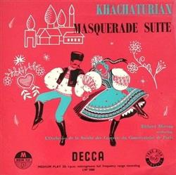 Download Khachaturian Richard Blareau Conducting L'Orchestre De La Société Des Concerts Du Conservatoire De Paris - Masquerade Suite