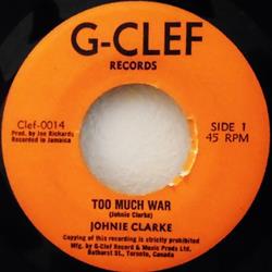 Download Johnie Clarke - Too Much War