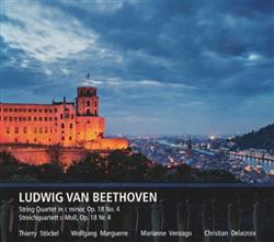 Download Ludwig van Beethoven, Thierry Stöckel, Wolfgang Marguerre, Marianne Venzago, Christian Delacroix - String Quartet In C Minor Op 18 No 4