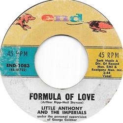 Download Little Anthony & The Imperials - Formula Of Love