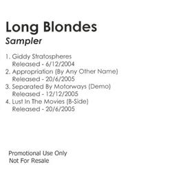 Download The Long Blondes - Sampler