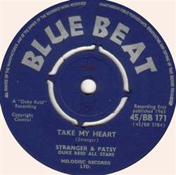 Download Stranger & Patsy, Duke Reid All Stars - Take My Heart When I Call Your Name