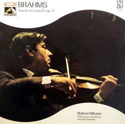 Download Brahms Nathan Milstein Philharmonia Orchestra Anatole Fistoulari - Vioolconcert in D Op77