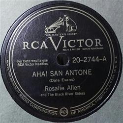 Download Rosalie Allen And The Black River Riders - Aha San Antone If Id Been True To You