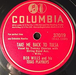 Download Bob Wills And His Texas Playboys - Take Me Back To Tulsa New Worried Mind