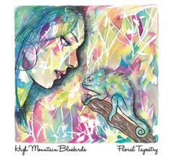 Download High Mountain Bluebirds - Floral Tapestry