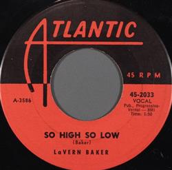 Download Lavern Baker - So High So Low If You Love Me