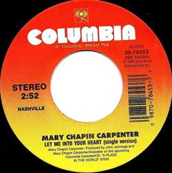 Download Mary Chapin Carpenter - Let Me Into Your Heart