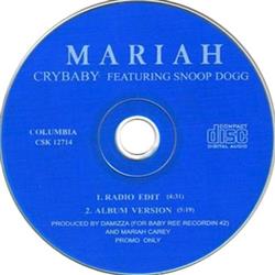 Download Mariah Carey ,Featuring Snoop Dogg - Crybaby