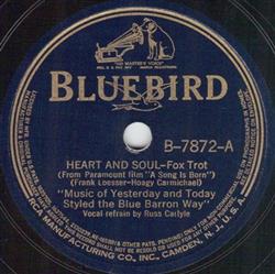 Download Music Of Yesterday And Today Styled The Blue Barron Way - Heart And Soul Love Doesnt Grow On Trees