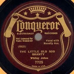 Download Whitey Johns Frank Luther - The Little Old Sod Shanty Why Did I Get Married