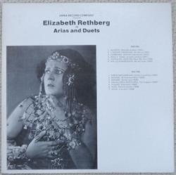 Download Elisabeth Rethberg - Elisabeth Rethberg In Arias And Duets