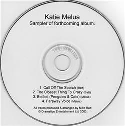 Download Katie Melua - Sampler Of Forthcoming Album