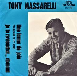 Download Tony Massarelli - Une Larme de Joie Je Te Reviendrai Domani