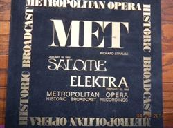 Download Richard Strauss, Fritz Reiner, The New York Metropolitan Opera, Salome, Ljuba Welitsch, Elisabeth Höngen, Set Svanholm, Hans Hotter, Brian Sullivan , Astrid Varnay, Walburga Wegner, Paul Schoeffler - Salome And Elektra