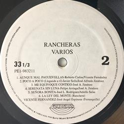 Download Various - Rancheras Varios