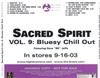 online luisteren Sacred Spirit Featuring Dave BK Jeffs - Vol 9 Bluesy Chill Out